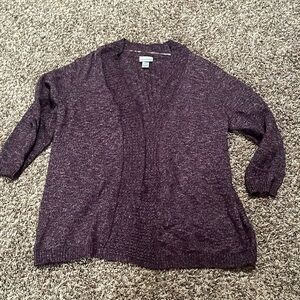 Gorgeous purple cardigan from Catherine’s size 1X 18/20W
